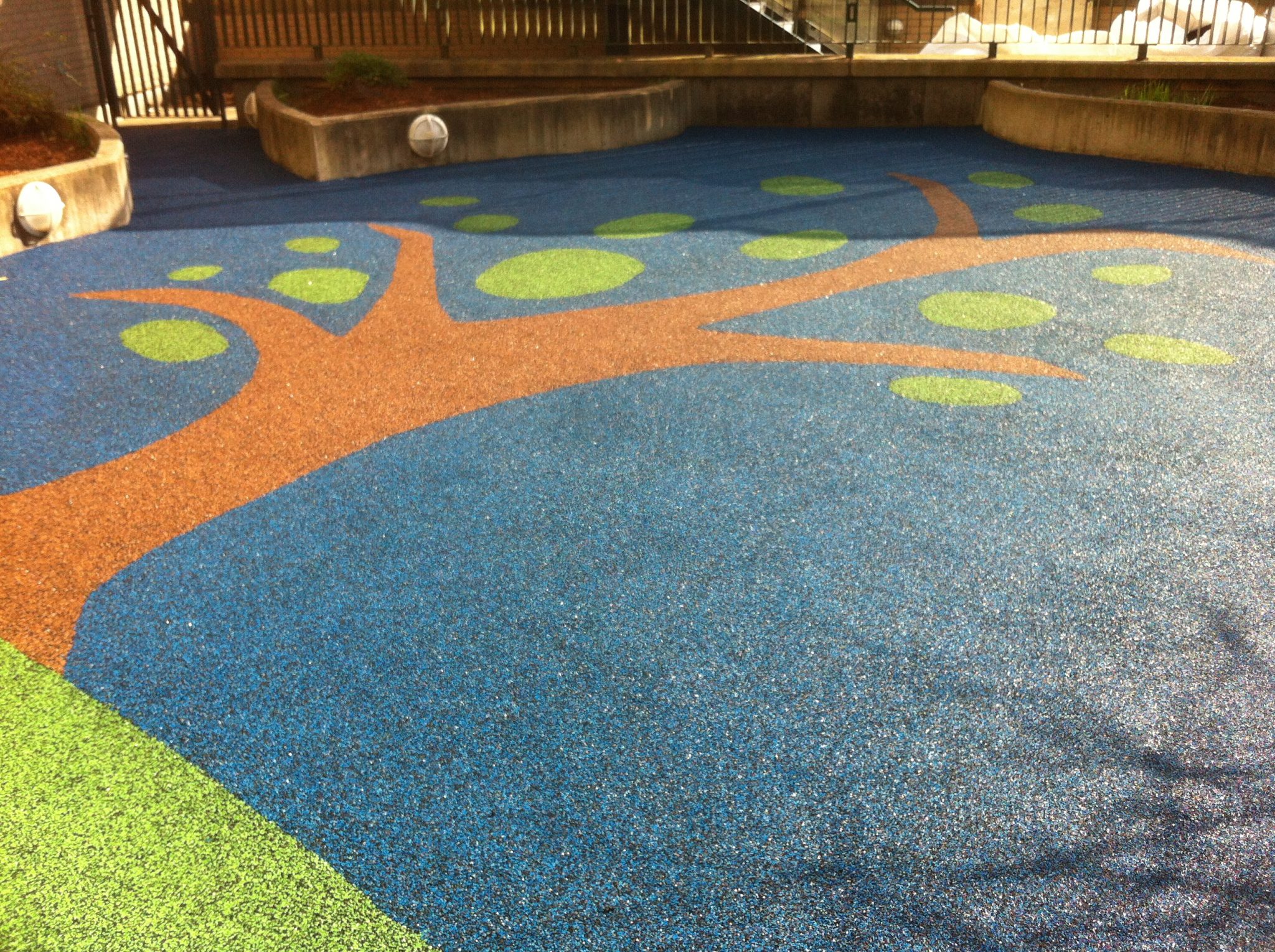Rubber Pathways and Courtyards - Marathon Surfaces